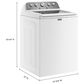 Maytag 4.8 cu. ft. Top Load Washer with Extra Power in White, , large