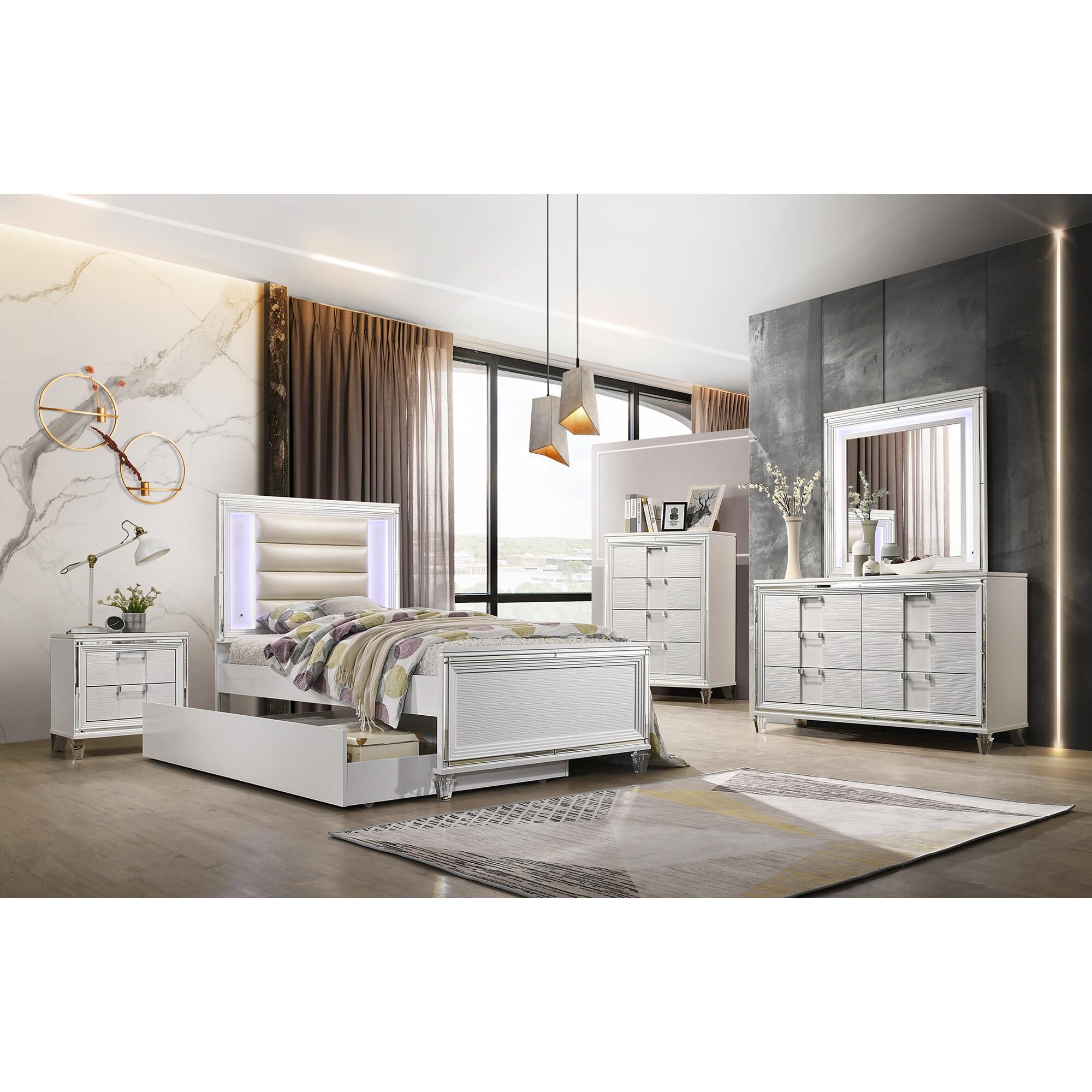 twin bedroom set with trundle