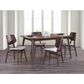 New Heritage Design Oscar Dining Table in Natural Walnut - Table Only, , large