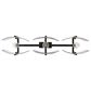 Golden Lighting Aenon 3-Light Pendant Light in Matte Black, , large