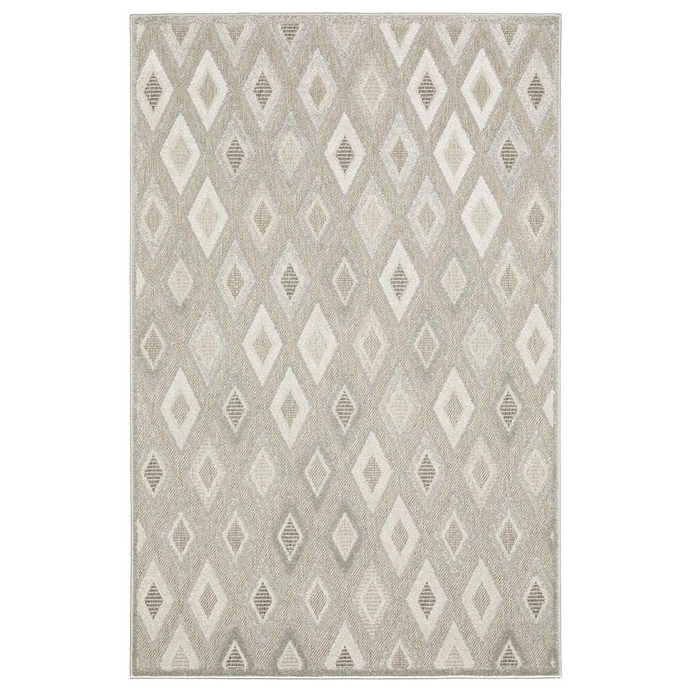Oriental Weavers Tangier TAN02 2"3" x 7"6" Beige Runner, , large