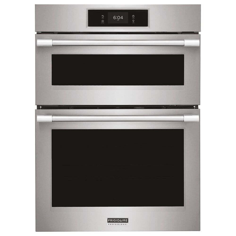Frigidaire Professional Professional 2-Piece Kitchen Package with 30" Microwave Combination Wall Oven and 30" Electric Cooktop in Stainless Steel, , large