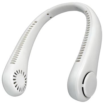 GPX Portable Neck Fan in White, , large