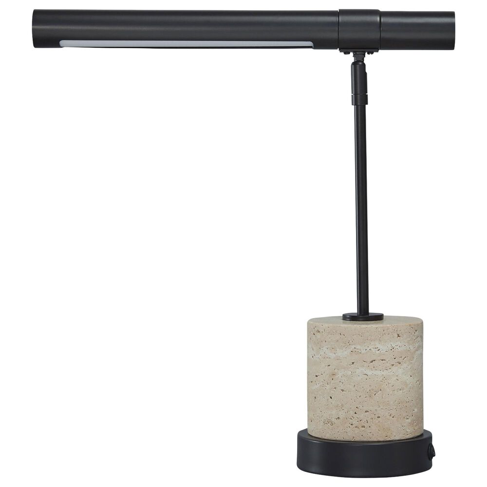Ashley Vinmour Desk Lamp in Brown and Beige, , large