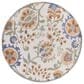 Nourison Aloha ALH17 5"3" Round Ivory and Blue Indoor/Outdoor Area Rug, , large