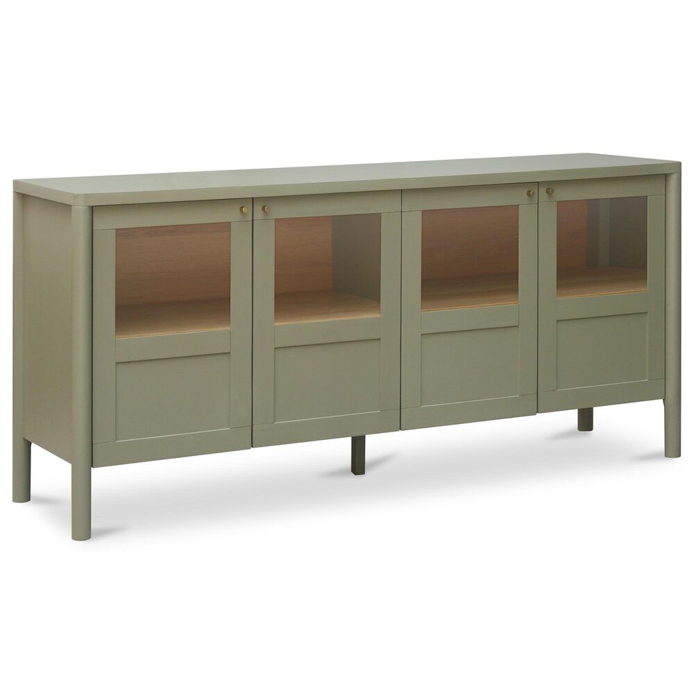 Moe"s Home Collection Hannah 4-Door Sideboard in Green, , large