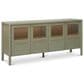 Moe"s Home Collection Hannah 4-Door Sideboard in Green, , large
