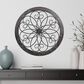 Timberlake Hastings Home Medallion Wall Decor in Gray, , large