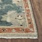 RIZZY Belmont 8" x 10" Light Blue, Beige and Rust Area Rug, , large