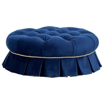 Jennifer Taylor Home Roquefort 24.5" Dog Sofa Bed with Box-Pleated Skirt in Navy Blue, , large