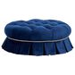 Jennifer Taylor Home Roquefort 24.5" Dog Sofa Bed with Box-Pleated Skirt in Navy Blue, , large