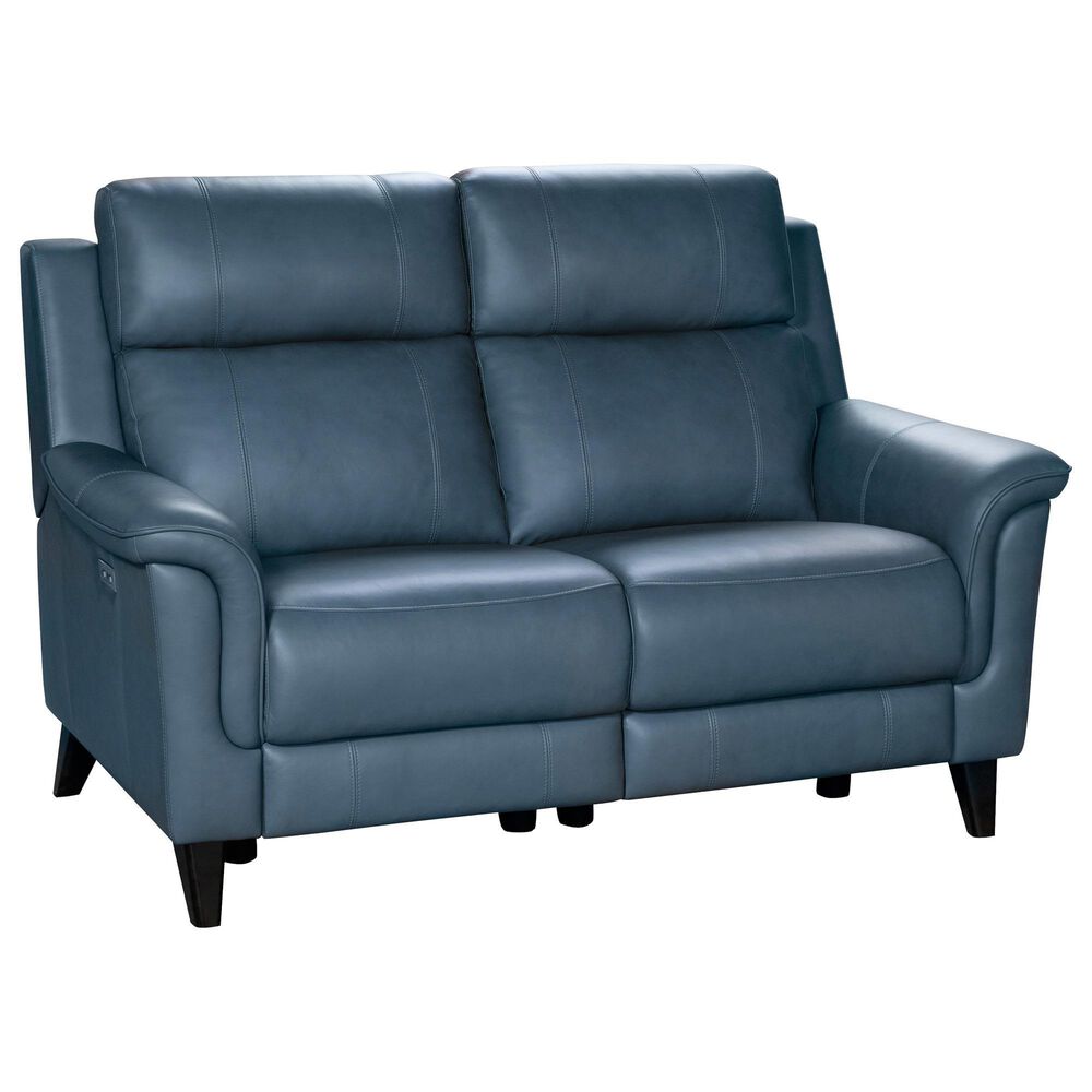 Barcalounger Kester Power Loveseat in Masen Bluegray, , large