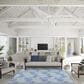 Dalyn Rug Company Seabreeze SZ4 5" x 7"6" Sky Area Rug, , large
