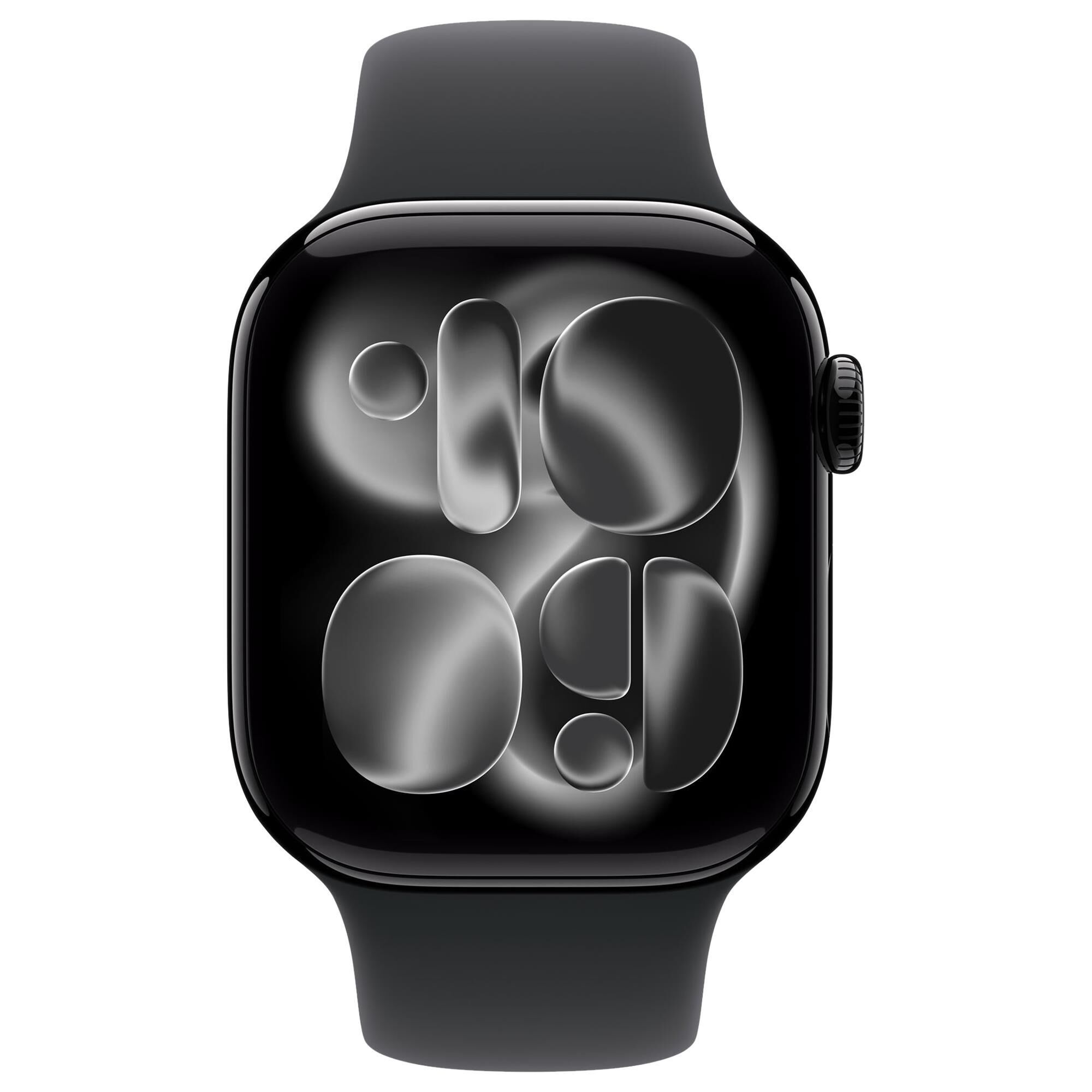 Apple Watch Series 11 (GPS) 42mm Aluminum Case with Black Sport
