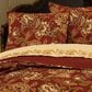 Royal Court Montecito 2-Piece Twin/Twin XL Quilt Set in Red, , large
