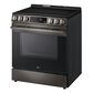 LG 6.3 Cu. Ft. Smart Electric Slide-in Range with Air Fry and EasyClean in Black Stainless Steel, , large