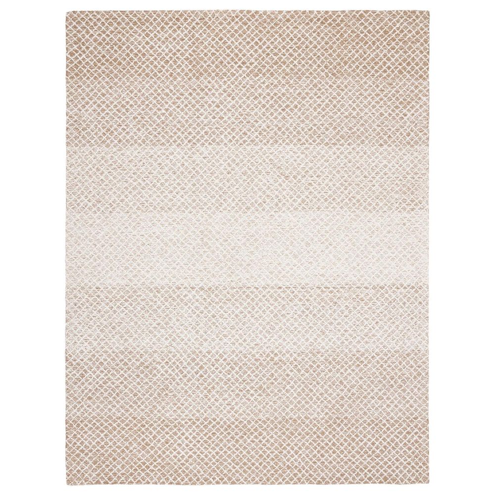 Safavieh Micro-Loop Geometric 8" x 10" Beige and Ivory Area Rug, , large