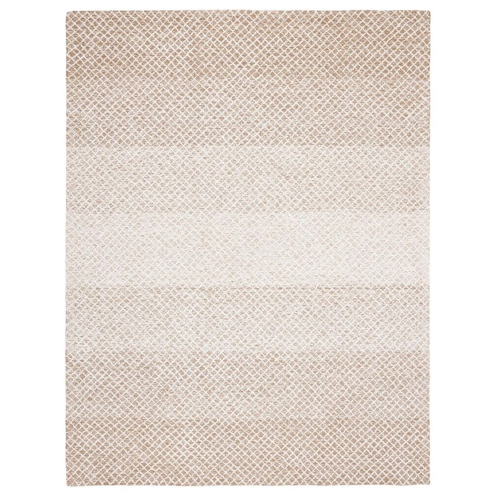 Safavieh Micro-Loop Geometric 8" x 10" Beige and Ivory Area Rug, , large