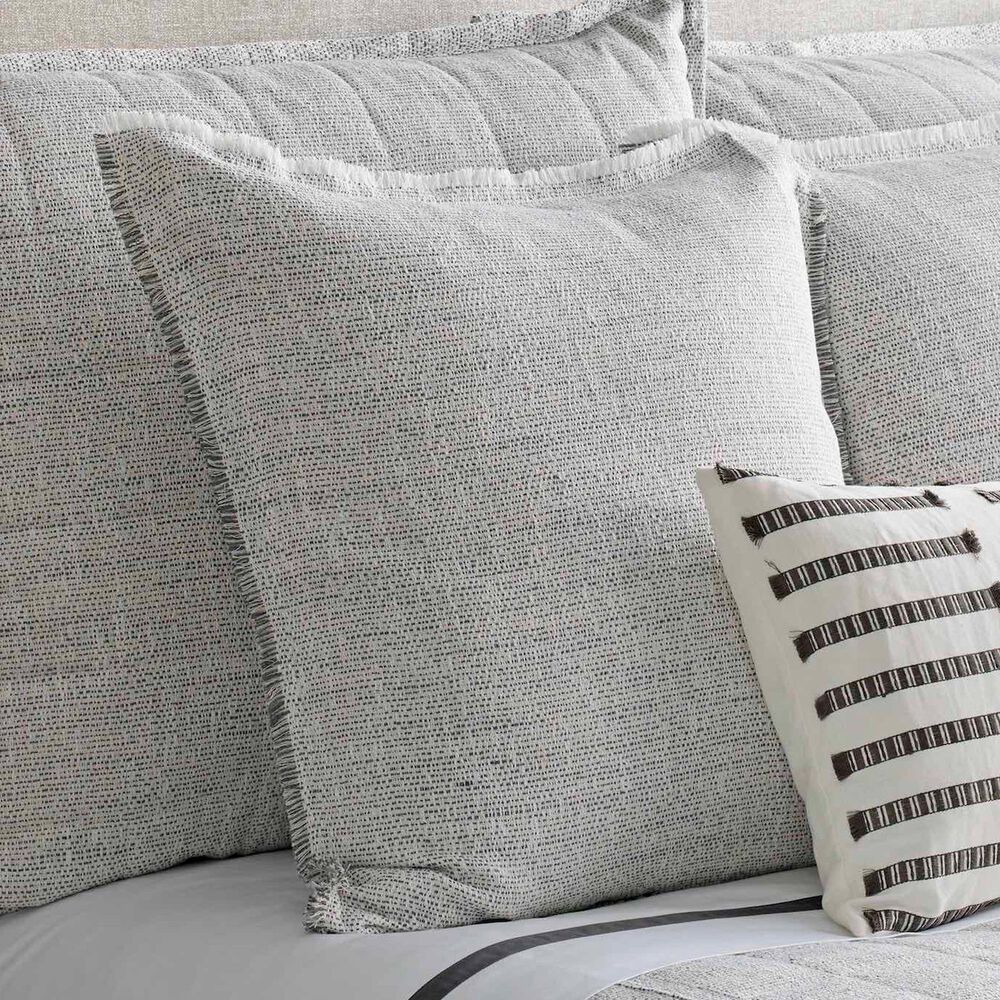 Ann Gish Macau 24" x 24" Square Throw Pillow in Granite, , large