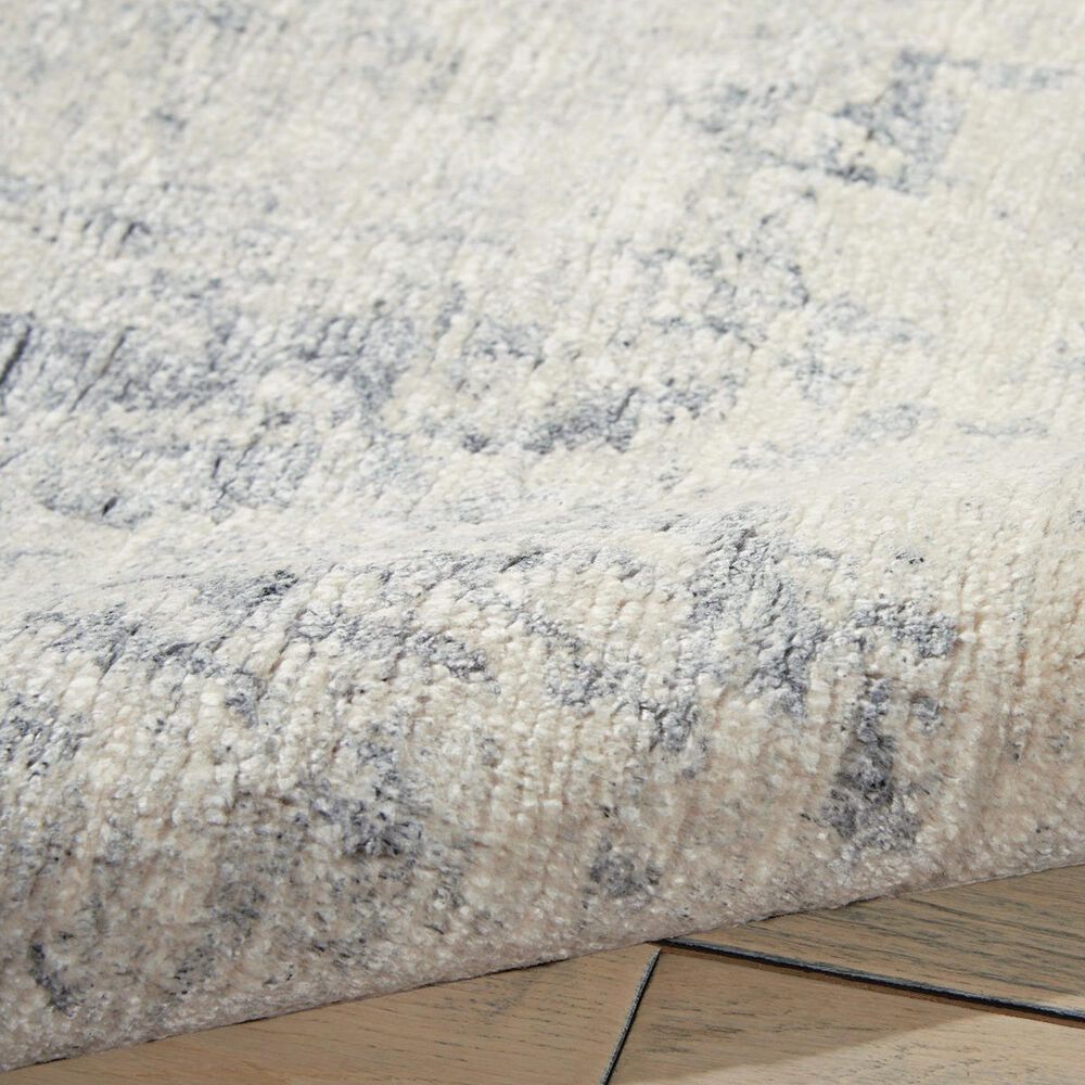 Nourison Silk Shadows 2&#39; x 3&#39; Sterling Area Rug, , large
