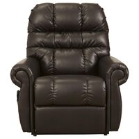 Signature Design by Ashley Mopton Power Lift Recliner in Chocolate