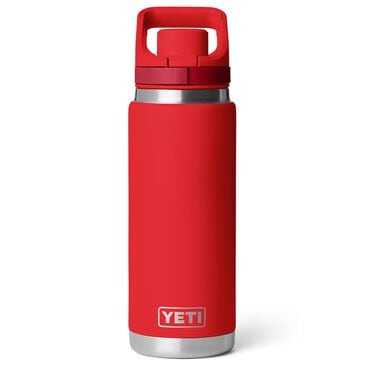 YETI Rambler 26 Oz Water Bottle with Flip Chug Cap in Rescue Red, , large