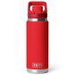 YETI Rambler 26 Oz Water Bottle with Flip Chug Cap in Rescue Red, , large