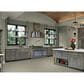 Dal-Tile Colour Wheel Matte Architectural Gray 12"" X 10"" Ceramic Mosaic Sheet, , large