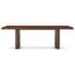 Theodore Alexander Kesden Dining Table in Pyramid Brown - Table Only, , large
