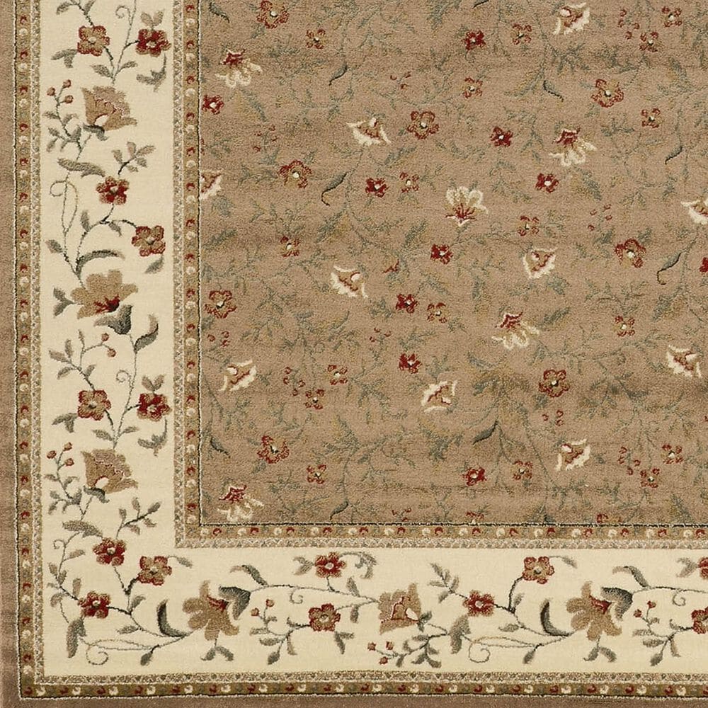 Radici USA Como 1593 Beige 8' Round Area Rug, , large