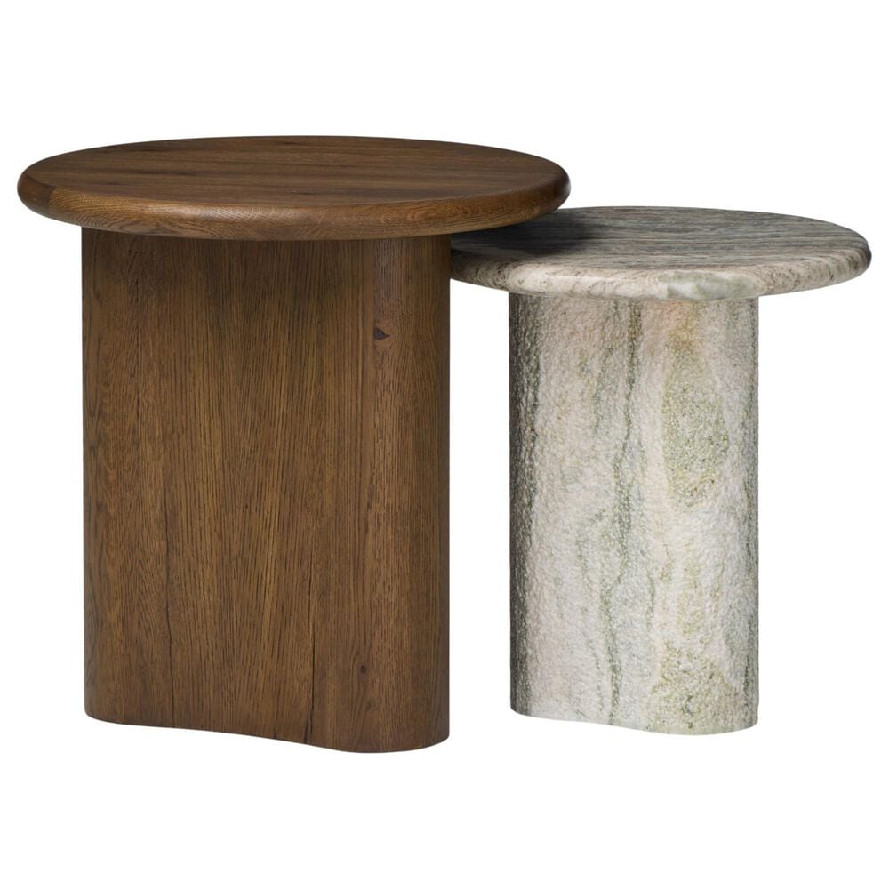 Four Hands Nesting End Tables in Rustic Fawn, , large