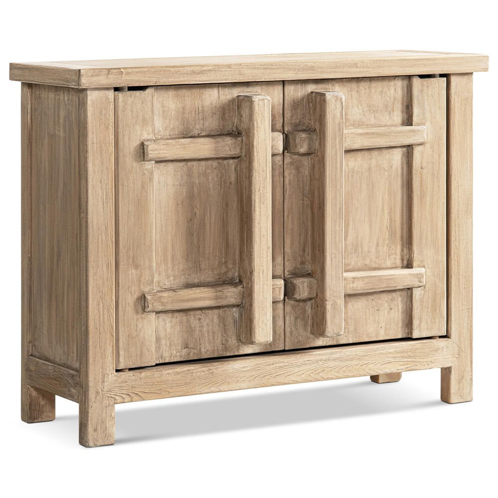 Jennifer Taylor Home Rowan 48" 2-Door Accent Storage Cabinet in Heritage Light Natural Brown, , large