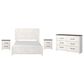 Ashley Gerridan 4-Piece Queen Bedroom Set in White and Gray, , large