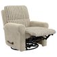 Catnapper Foxy Swivel Glider Recliner in Porcelain, , large