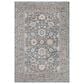 Loloi II Odette 5"3" x 7"9" Sky and Rust Area Rug, , large