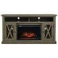Waltham Telluride 60" TV Stand with Electric Fireplace in Driftwood, , large
