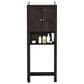 HOMLUX 63" Over the Toilet Storage Cabinet with Double Door and Reinforced Leg in Espresso, , large