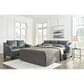 Ashley Genoa Queen Sofa Sleeper in Steel, , large