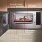 KitchenAid 2-Piece Kitchen Package with 30" Slide-In Smart Electric Range and 30" Over-the-Range Microwave Oven in Black Ore, , large