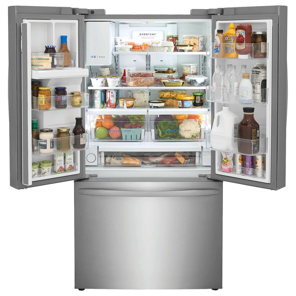 Frigidaire 22.6 Cu. Ft. Counter-Depth French Door Refrigerator in Stainless Steel, , large