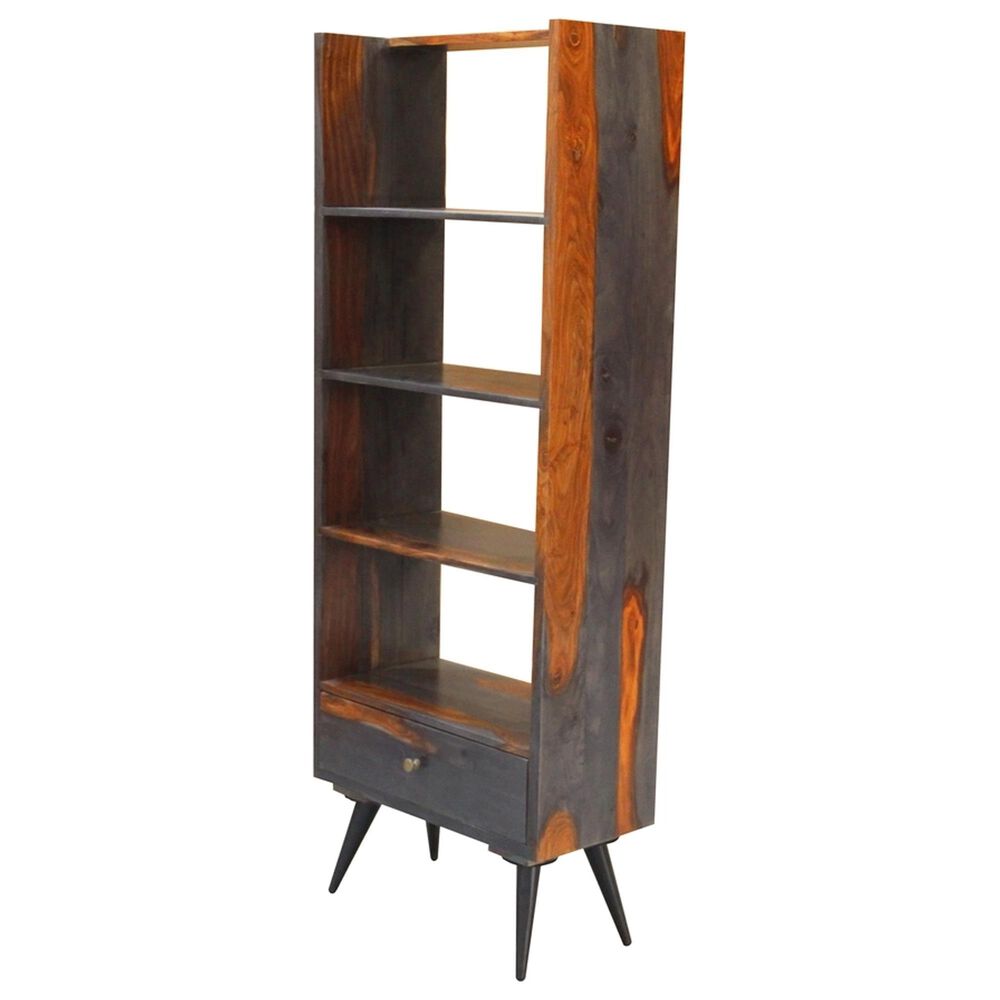 Jaipur Home Kendale 4-Shelf Bookcase in Brown and Gray, , large