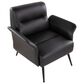 Lumisource Petal Accent Chair in Espresso, , large