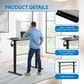 OSP Home Primo 48" Electric Sit and Stand Desk in Black and Light Gray, , large