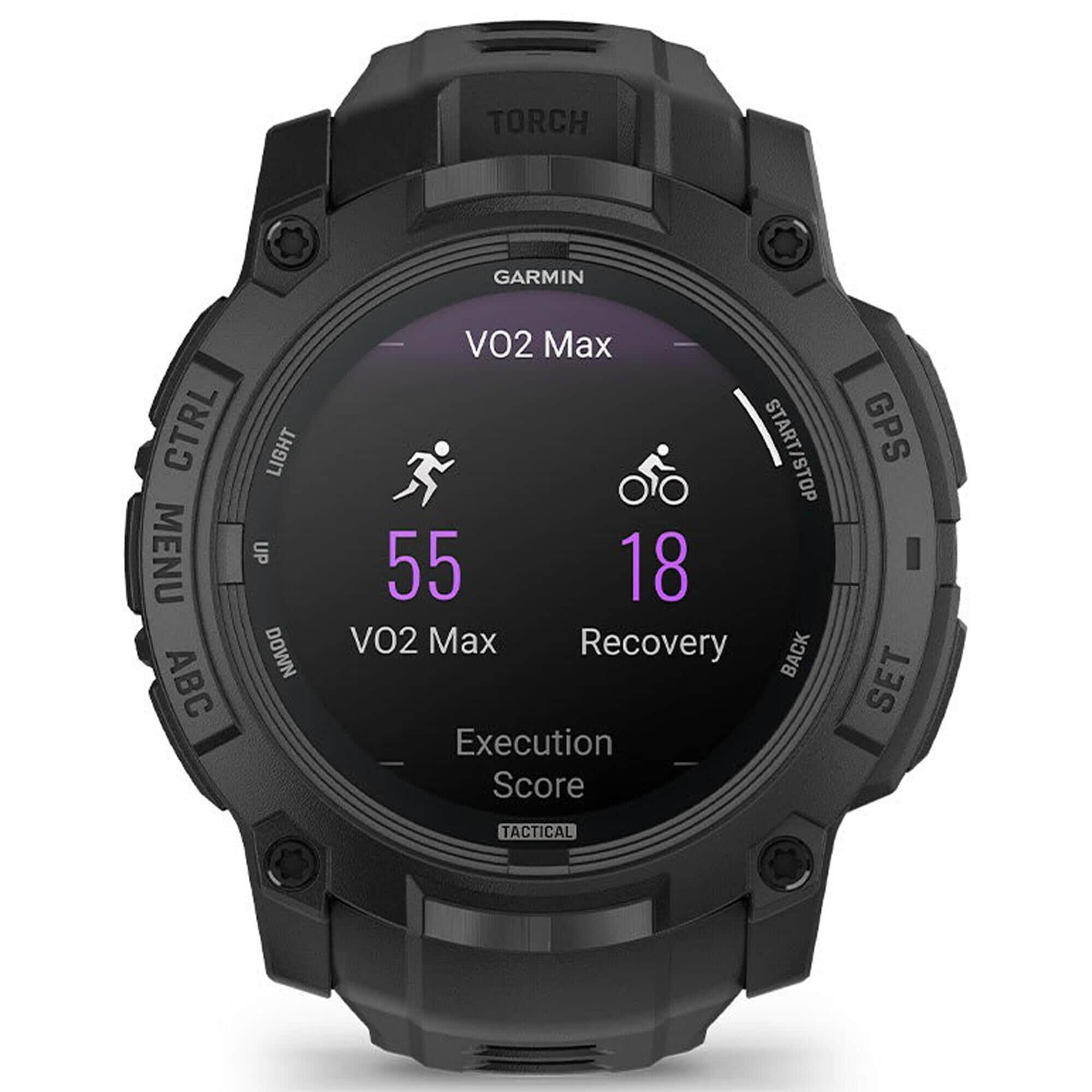 Garmin Instinct 3 AMOLED Tactical Edition Smartwatch 50mm in Black