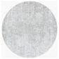 Surya Aisha 6"7" Round Light Gray, Gray and Off-White Area Rug, , large