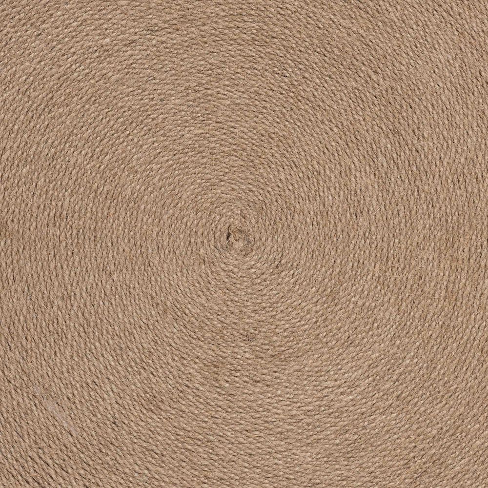 Baxton Studio Lapis Round Coffee Table in Natural Brown, , large