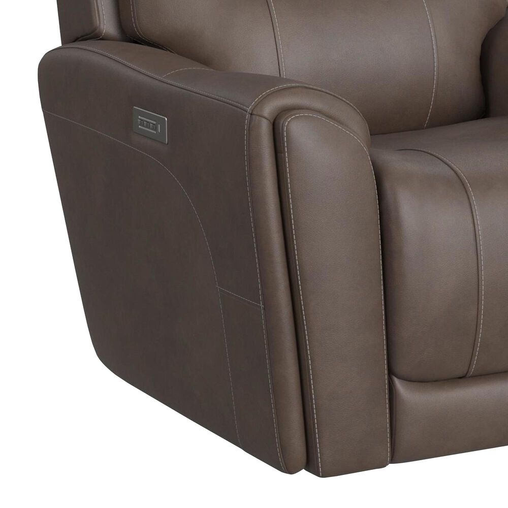 Oxford Furniture Carter 3-Piece Power Reclining Living Room Set in Cappuccino, , large