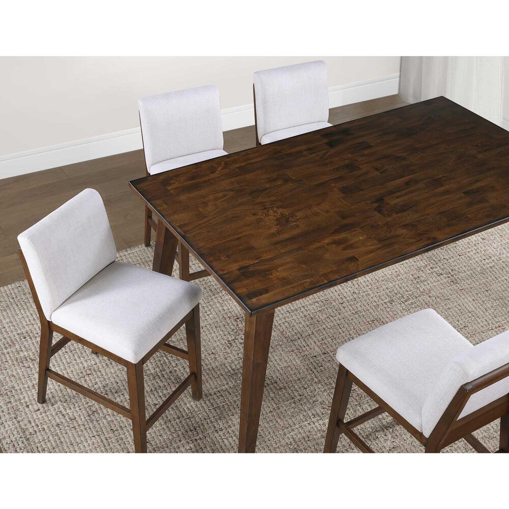 Steve Silver Canton 24&quot; Dining Counter Stool in Brown, , large