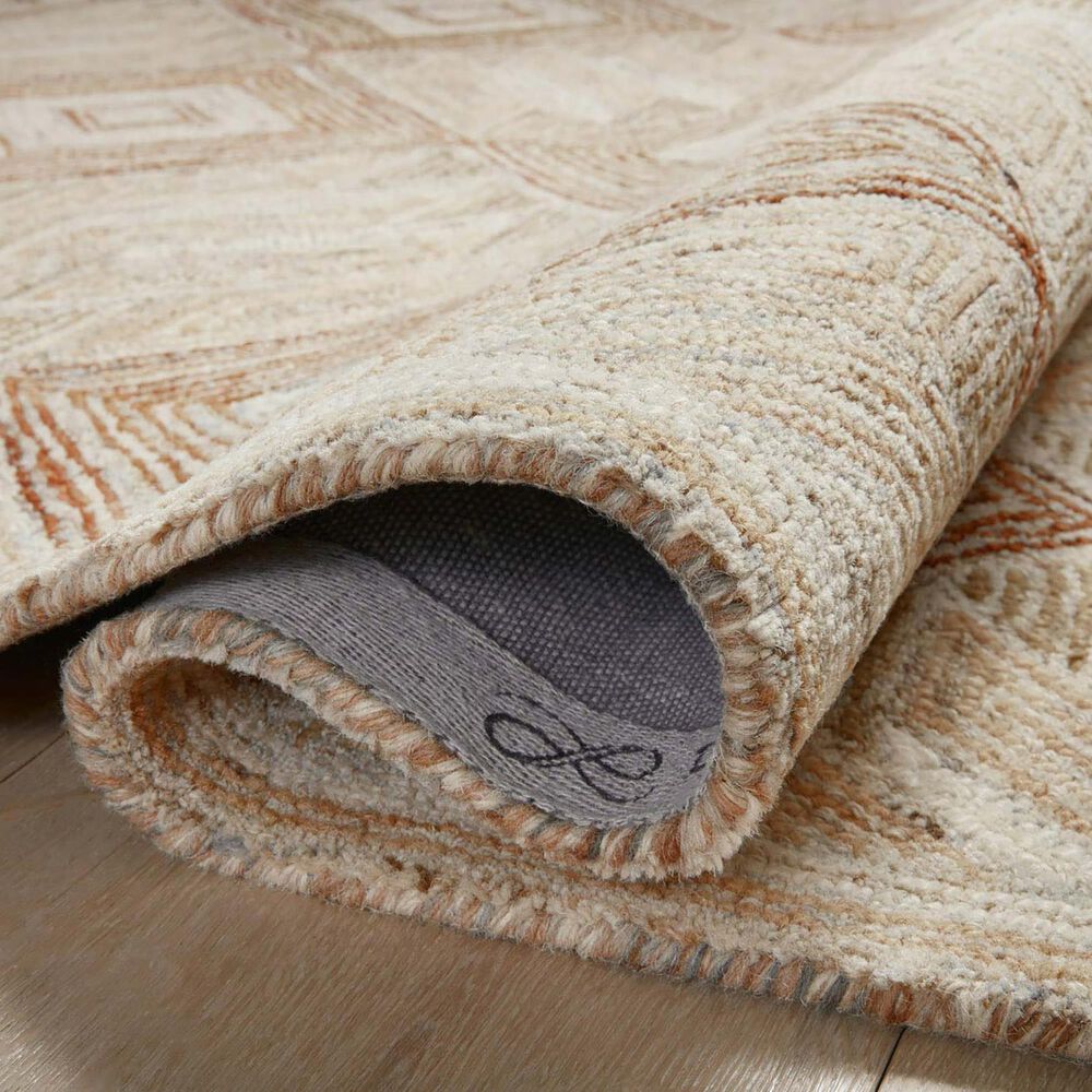 Loloi II Varena 7&#39;9&quot; x 9&#39;9&quot; Sand and Clay Area Rug, , large