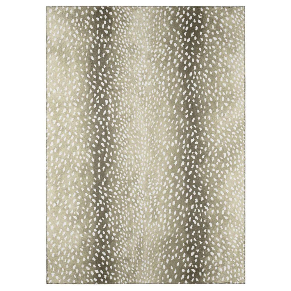 Dalyn Rug Company Mali ML3 6" Round Stone Indoor/Outdoor Area Performance Rug, , large